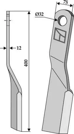Schlegel 400x75mm
